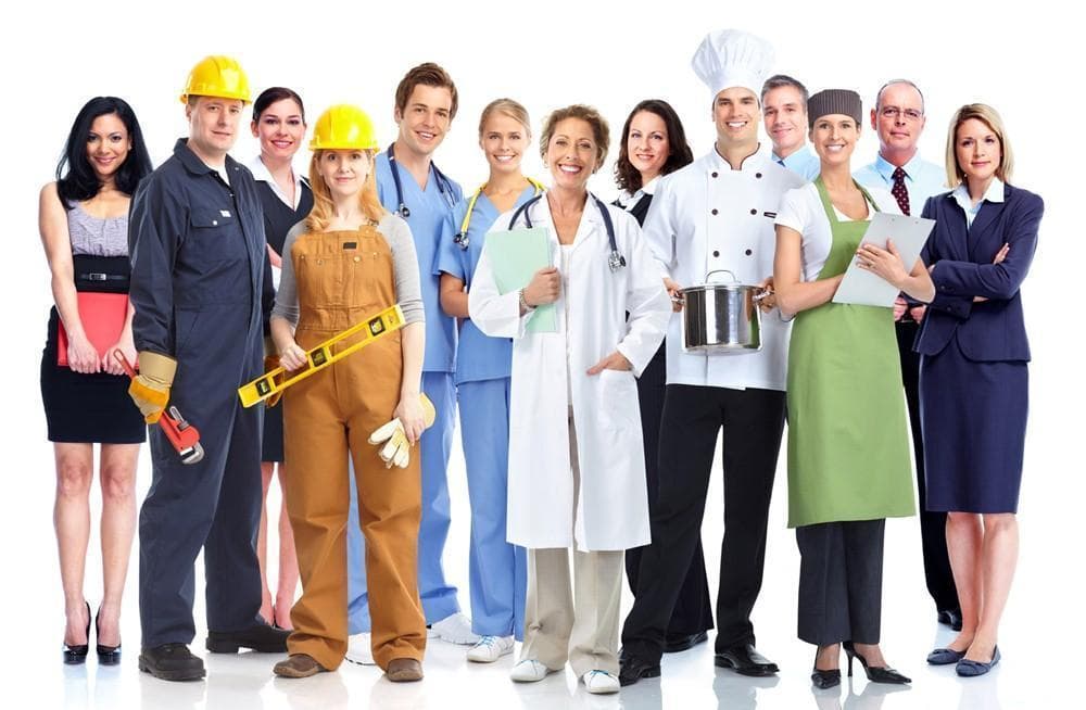 Skilled professionals working in Australia