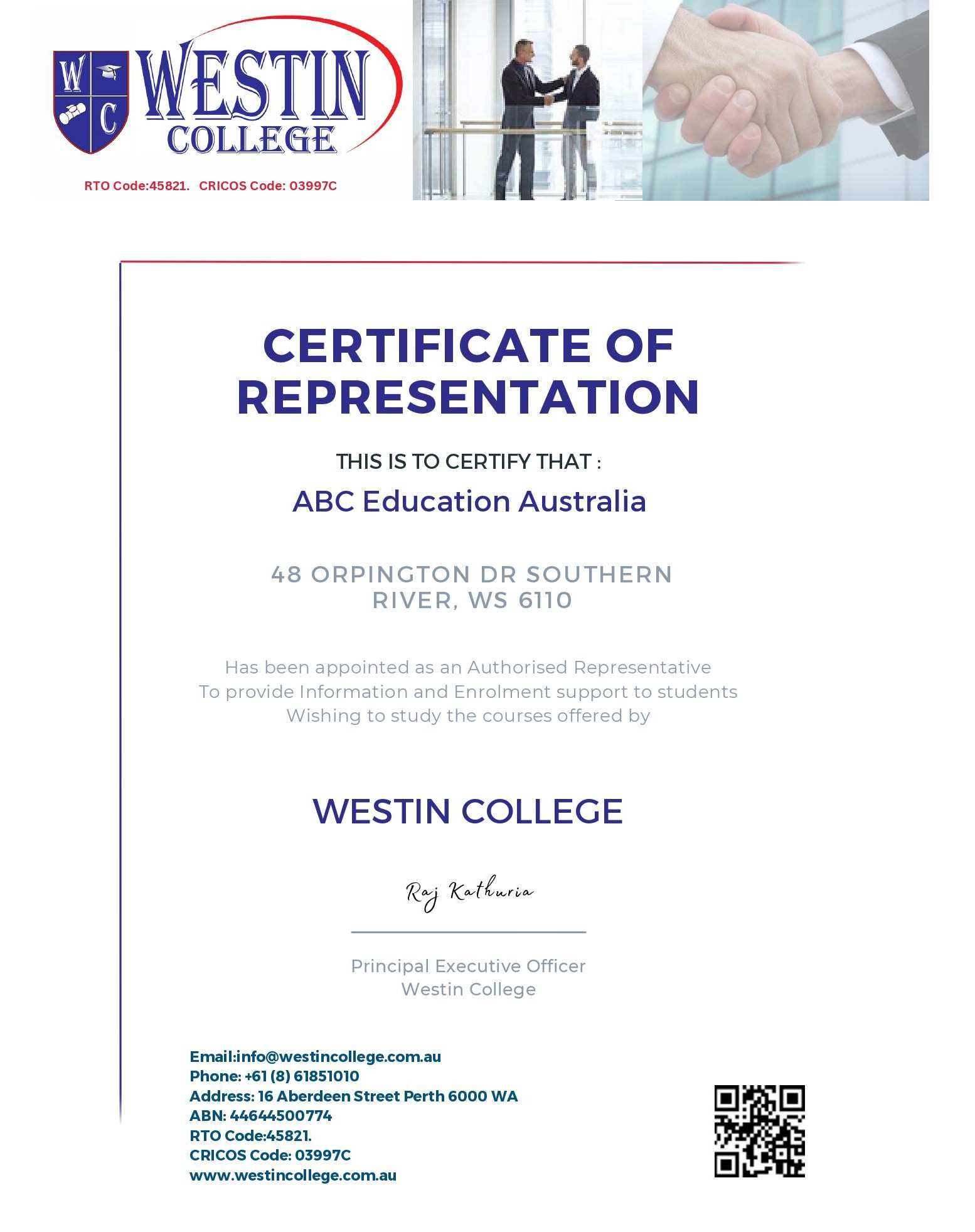 Westin College